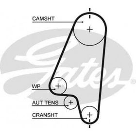 Gates 5310XS Astra F Corsa B 111 Diş Triger Kayışı