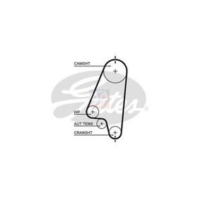 Gates 5310XS Astra F Corsa B 111 Diş Triger Kayışı