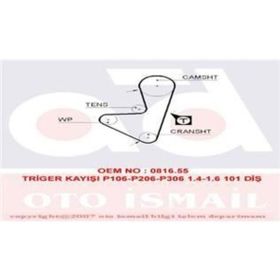 Gates 5347XS Citroen AX BX C15 1.4 Xsara 97 00 Saxo 96 04 Peugeot 106 206 306 1.4 CT74 Eksantrik Kayışı