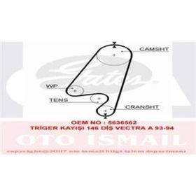 Gates 5367XS Vectra A Astra F 146 Diş 146x200 Triger Kayışı