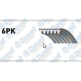 Gates 6PK1088 Kanallı Kayış