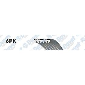 Gates 6PK1163 Kanallı Kayış