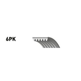 Gates 6PK1753 Kanallı Kayış