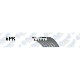 Gates 6PK2238 Kanallı Kayış