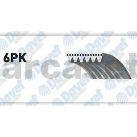 Gates 6PK873SF Kanallı Kayış