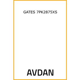 Gates 7PK2875XS Kanallı Kayış