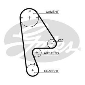 Gates K015410XS Eksantrik Rulman Kiti