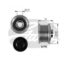 Gates OAP7052 Alternatör Kasnağı