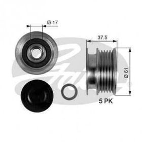 Gates OAP7108 Megane Clio II Kangoo Twing Symbol II 01 K9K K4M Alternatör Kasnağı