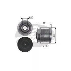 Gates OAP7123 Alternatör Kasnağı