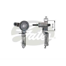 Gates Opel Corsa D 1.2 / 1.4 V Kayış Gergi Kütüğü Komple
