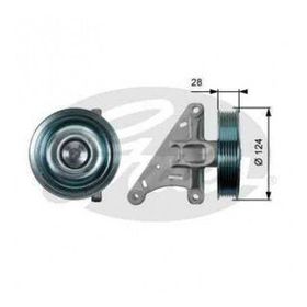 Gates T36427 Alternatör Gergi Rulmanı