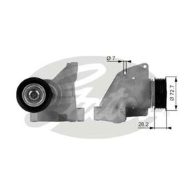 Gates T38316 Gergi Rulmanı