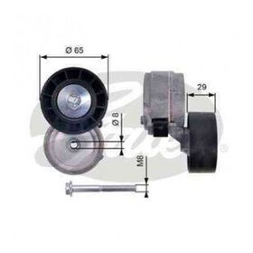 Gates T38364 Alternatör Gergi Rulmanı