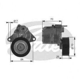 Gates T38415 Gergi Rulmanı