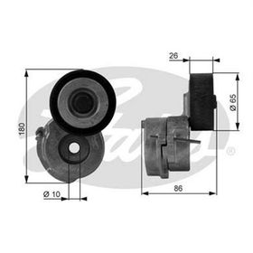 Gates T38440 Alternatör Gergi Rulmanı