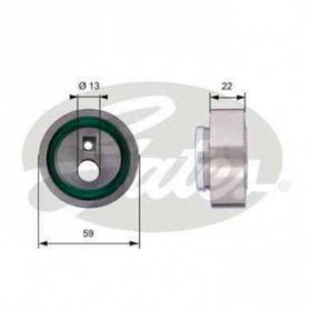 Gates T41129 Eksantrik Gergi Rulmanı