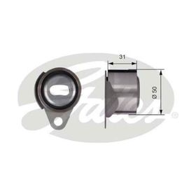 Gates T41157 Eksantrik Gergi Rulmanı