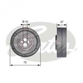 Gates T41216 Eksantrik Gergi Rulmanı