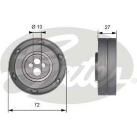 Gates T41216 Eksantrik Gergi Rulmanı