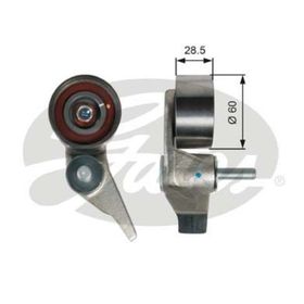 Gates T41316 V Kayış Gergi Rulmanı