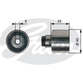 Gates T42309 Eksantrik Gergi Rulmanı