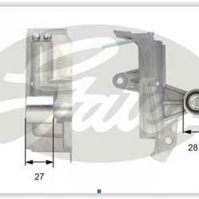 Gates T43028 Eksantrik Gergi Rulmanı