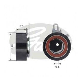 Gates T43047 Eksantrik Rulmanı