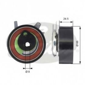Gates T43048 Alternatör Gergi Rulmanı