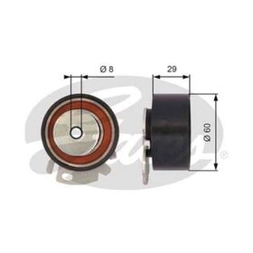 Gates T43068 Eksantrik Gergi Rulmanı