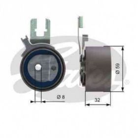Gates T43119 Eksantrik Gergi Rulmanı