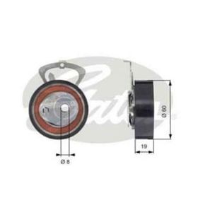 Gates T43140 Eksantrik Gergi Rulmanı