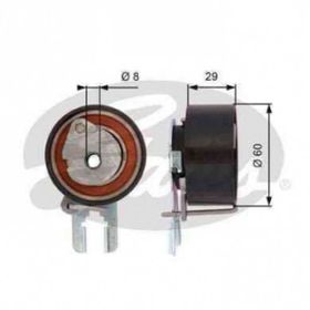 Gates T43158 Eksantrik Gergi Rulmanı