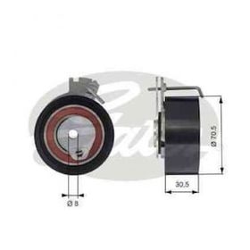 Gates T43159 Eksantrik Gergi Rulmanı