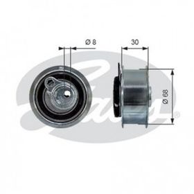 Gates T43219 Eksantrik Gergi Rulmanı