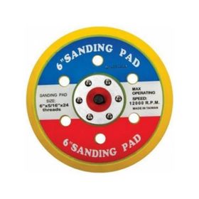 Gav 150 mm 6 Delikli Cırtlı Zımpara Taban