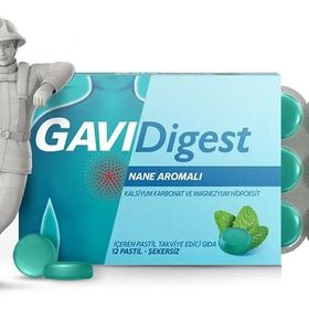 Gavidigest Nane Aromalı Şekersiz 12 Pastil