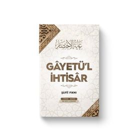 Gayetül İhtisar - kadi ebu succaa isfehani Gazzi