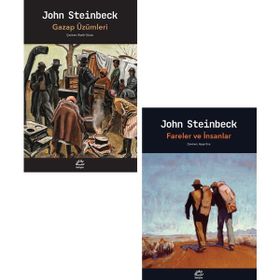 Gazap Üzümleri - Fareler ve İnsanlar - 2 Kitap - John Steinbeck