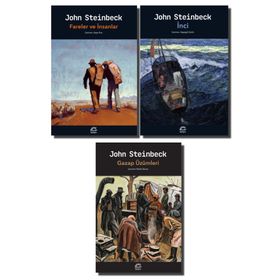 Gazap Üzümleri - İnci - Fareler ve İnsanlar - 3 Kitap - John Steinbeck
