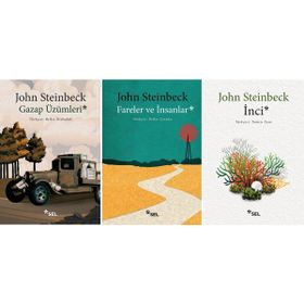 Gazap Üzümleri - İnci - Fareler ve İnsanlar - 3 Kitap - John Steinbeck