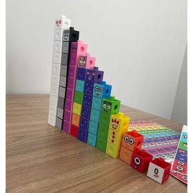Gazi Kırtasiye Numberblocks 100 Parça Geçmeli Matematik Küpleri