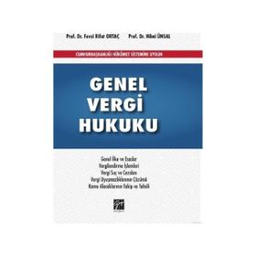 Gazi Kitabevi Fevzi Rifat Ortaç-Hilmi Ünsal Genel Vergi Hukuku
