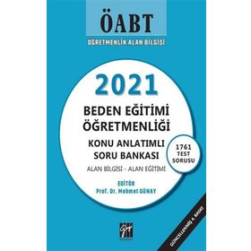 Gazi Kitabevi Öabt Beden Eğitimi Öğretmenliği Konu Anlatımlı Soru Bankası