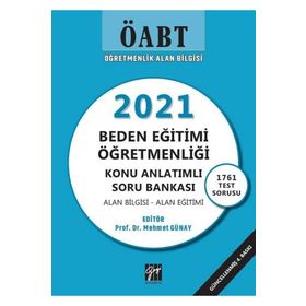 Gazi Kitabevi Öabt Beden Eğitimi Öğretmenliği Konu Anlatımlı Soru Bankası