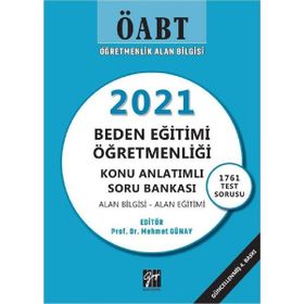 Gazi Kitabevi Öabt Beden Eğitimi Öğretmenliği Konu Anlatımlı Soru Bankası