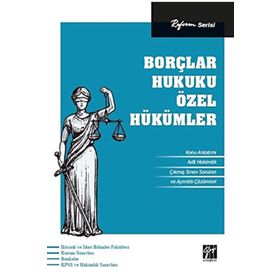 Gazi Kitabevi - Reform Serisi Borçlar Hukuku Özel Hükümler
