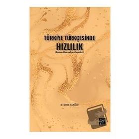 Gazi Kitabevi Türkiye Türkçesinde Hızlılık