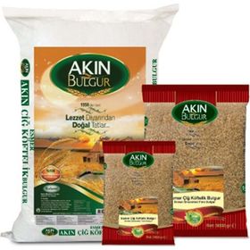 Gaziantep Pazarı 1 kg Akın Bulgur Esmer Çiğ Köftelik Bulgur