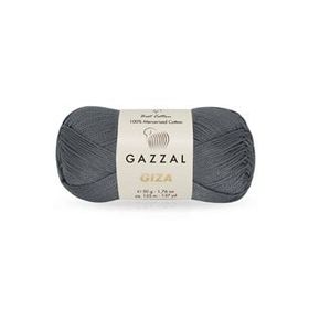 Gazzal 2455 Koyu Gri 50 gr Giza El Örgü İpi